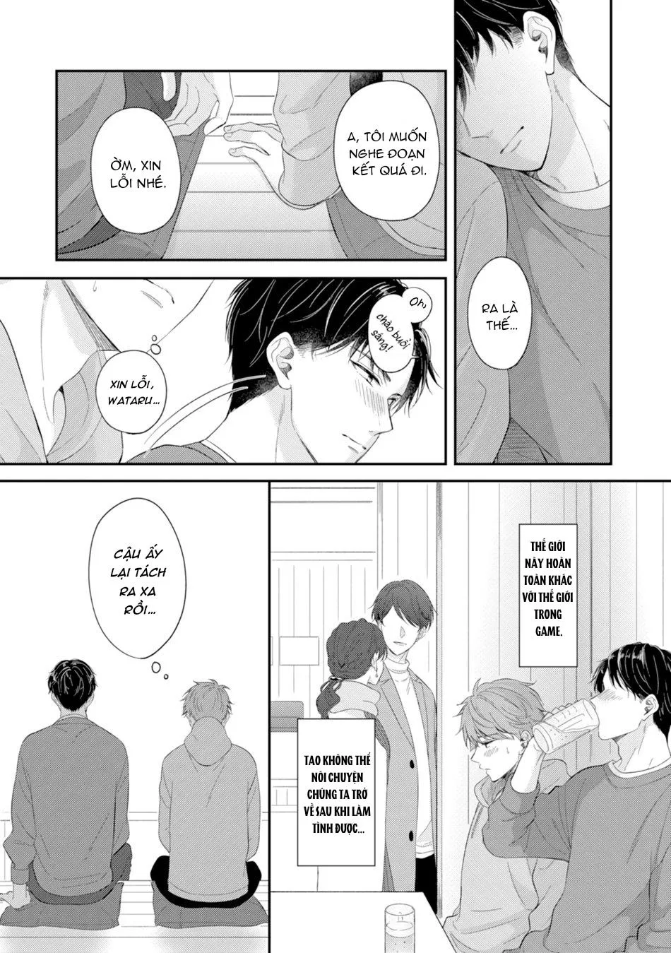 Sau khi trở thành nhân vật chính trong game BL, tôi được đối thủ si mê Chapter 6 Trang 18