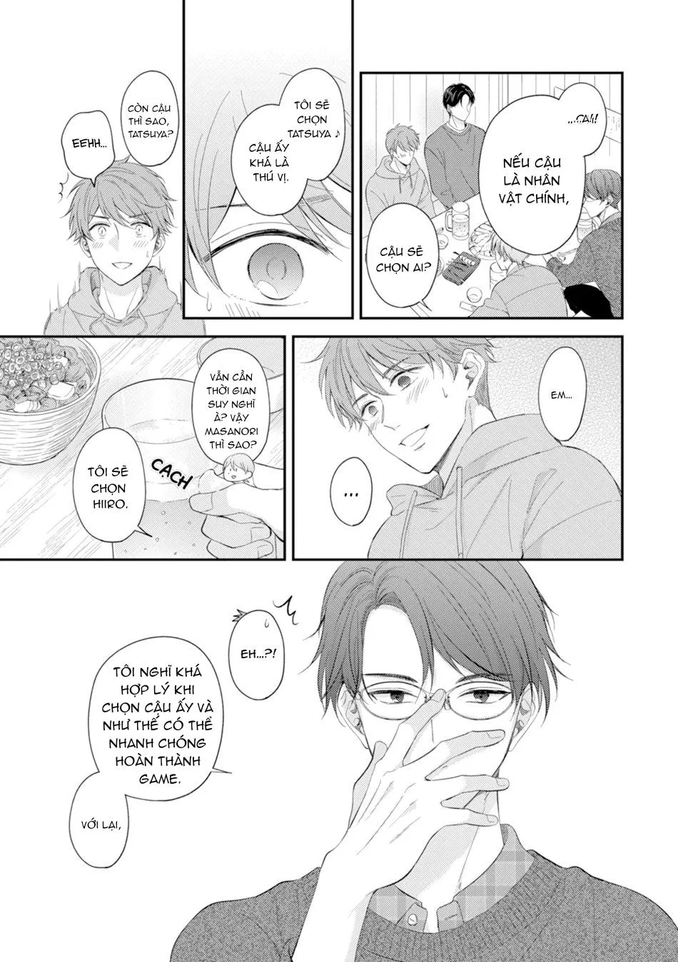 Sau khi trở thành nhân vật chính trong game BL, tôi được đối thủ si mê Chapter 6 Trang 19