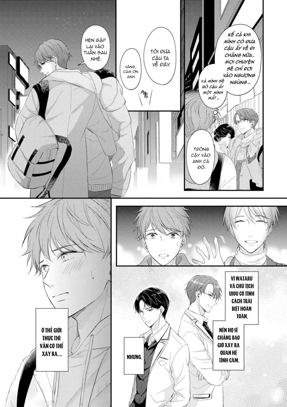 Sau khi trở thành nhân vật chính trong game BL, tôi được đối thủ si mê Chapter 6 Trang 23