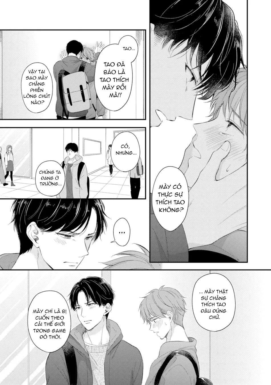 Sau khi trở thành nhân vật chính trong game BL, tôi được đối thủ si mê Chapter 7 Trang 6