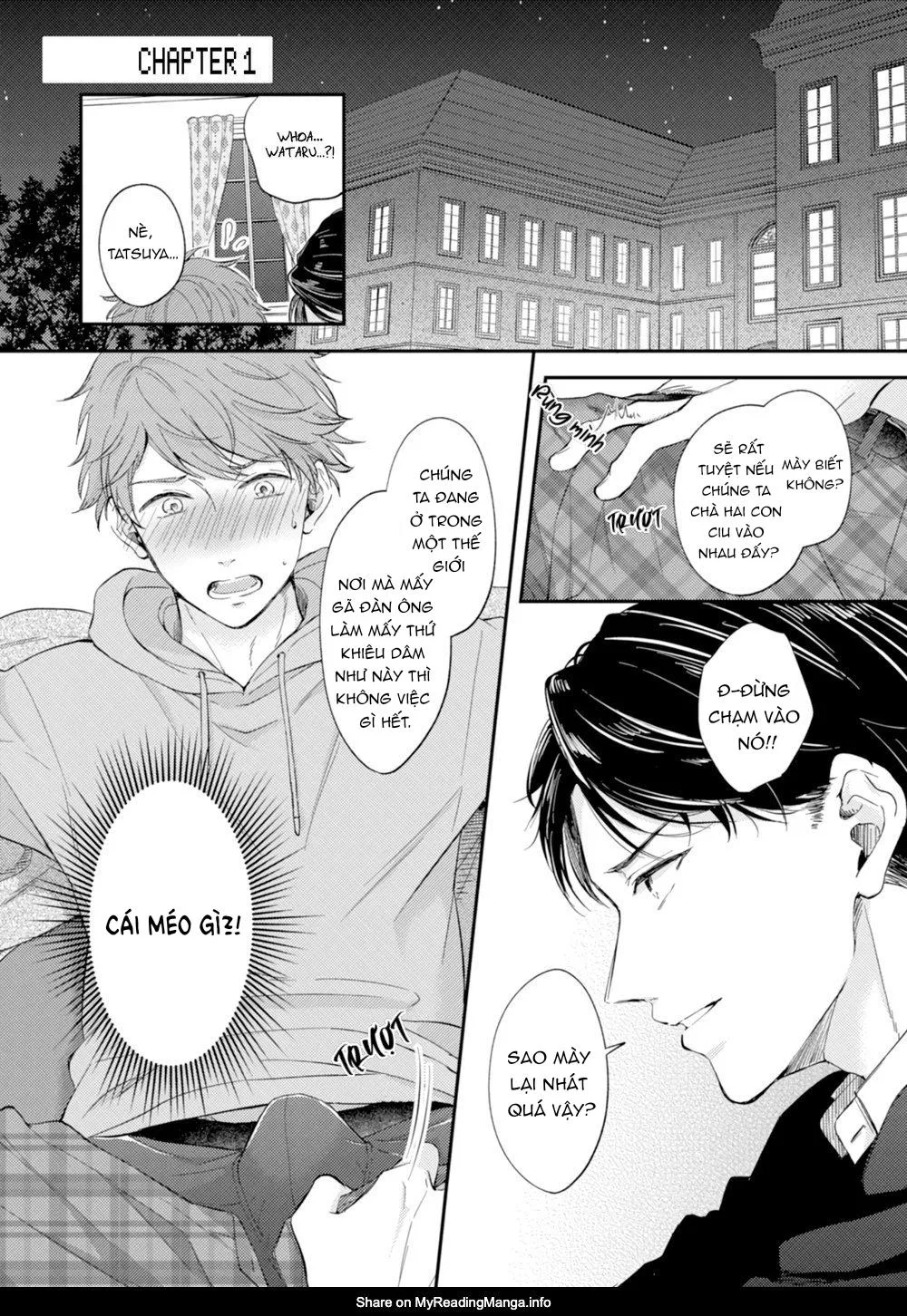 Sau khi trở thành nhân vật chính trong game BL, tôi được đối thủ si mê Chapter 1 Trang 6