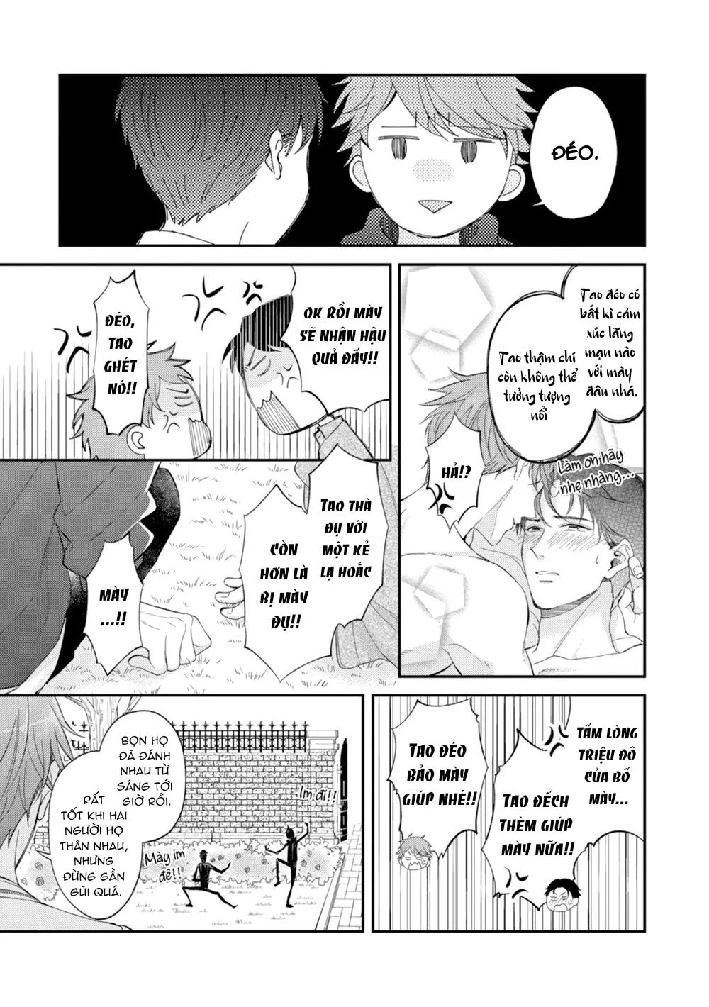 Sau khi trở thành nhân vật chính trong game BL, tôi được đối thủ si mê Chapter 1 Trang 17