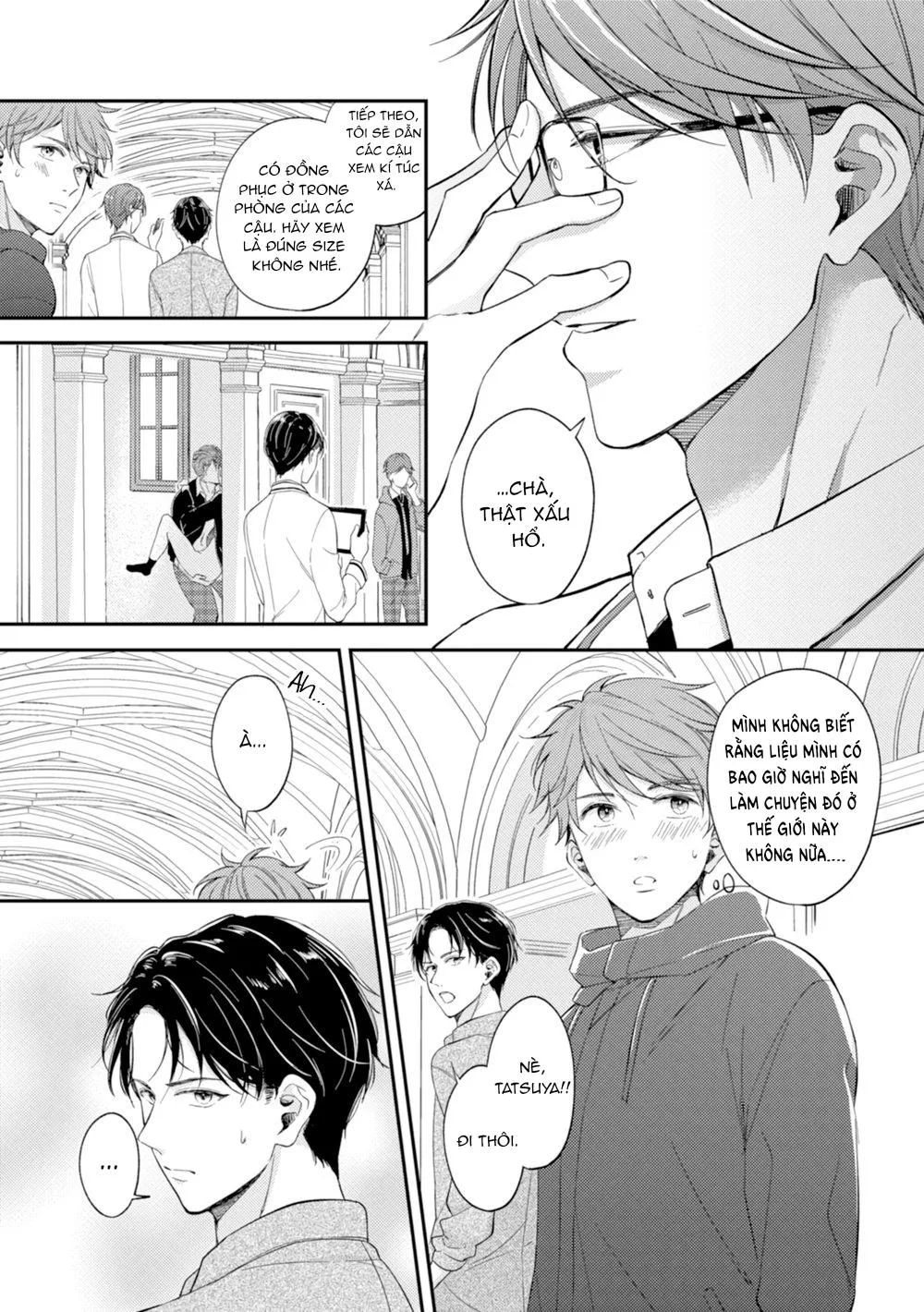 Sau khi trở thành nhân vật chính trong game BL, tôi được đối thủ si mê Chapter 1 Trang 22