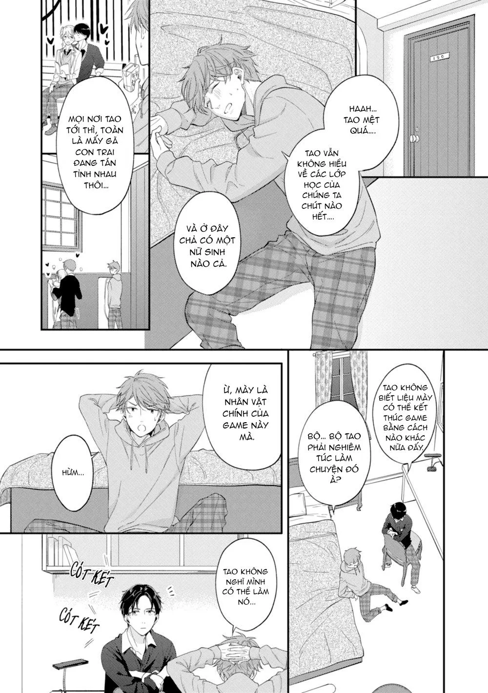 Sau khi trở thành nhân vật chính trong game BL, tôi được đối thủ si mê Chapter 1 Trang 23