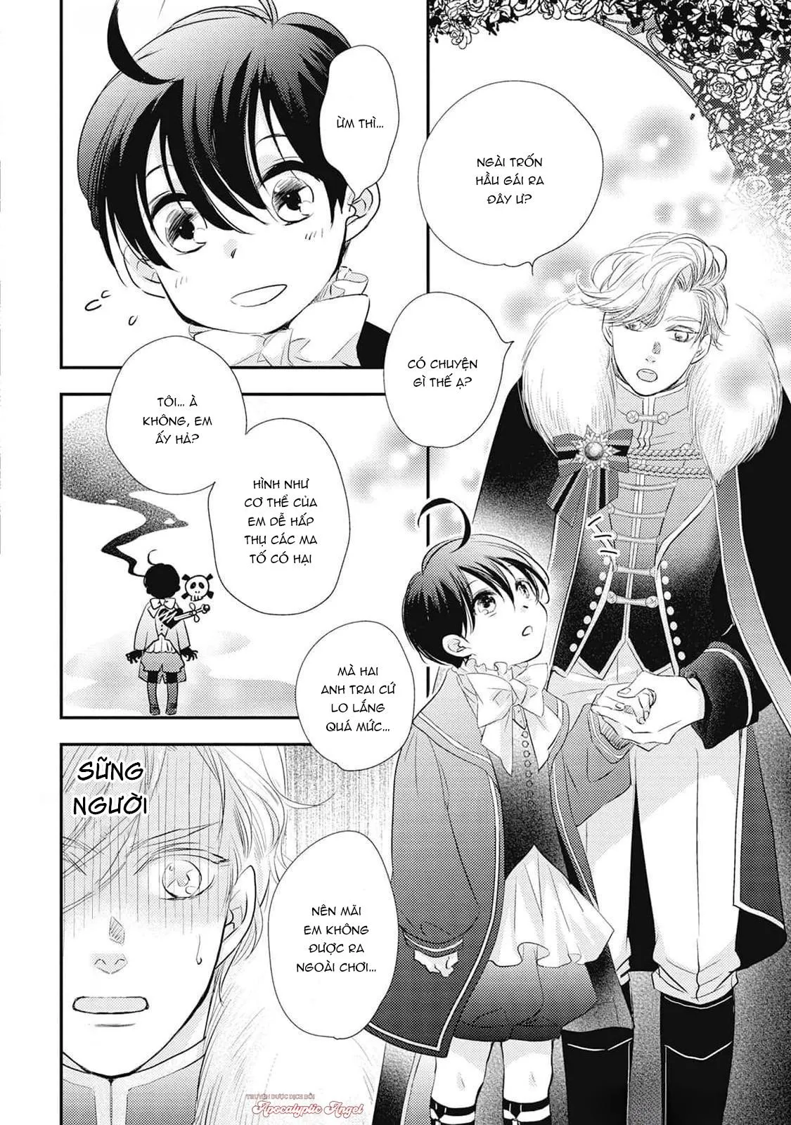 Chuyển Sinh Tới Dị Giới! Ác Vương Tử Được Kỵ Sĩ Hộ Vệ Cưng Chiều Hết Mực!! Chapter 2 Trang 3