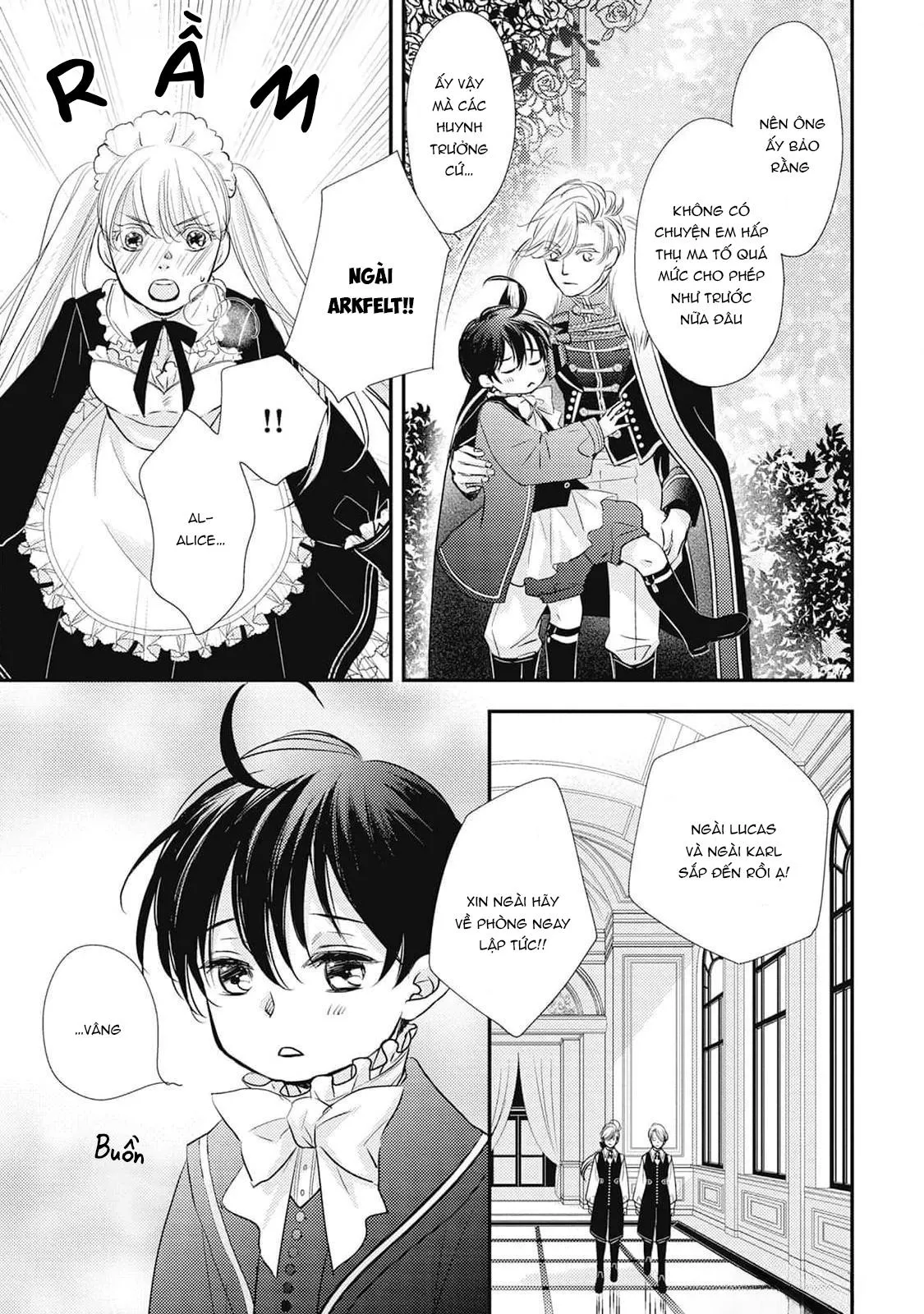 Chuyển Sinh Tới Dị Giới! Ác Vương Tử Được Kỵ Sĩ Hộ Vệ Cưng Chiều Hết Mực!! Chapter 2 Trang 6