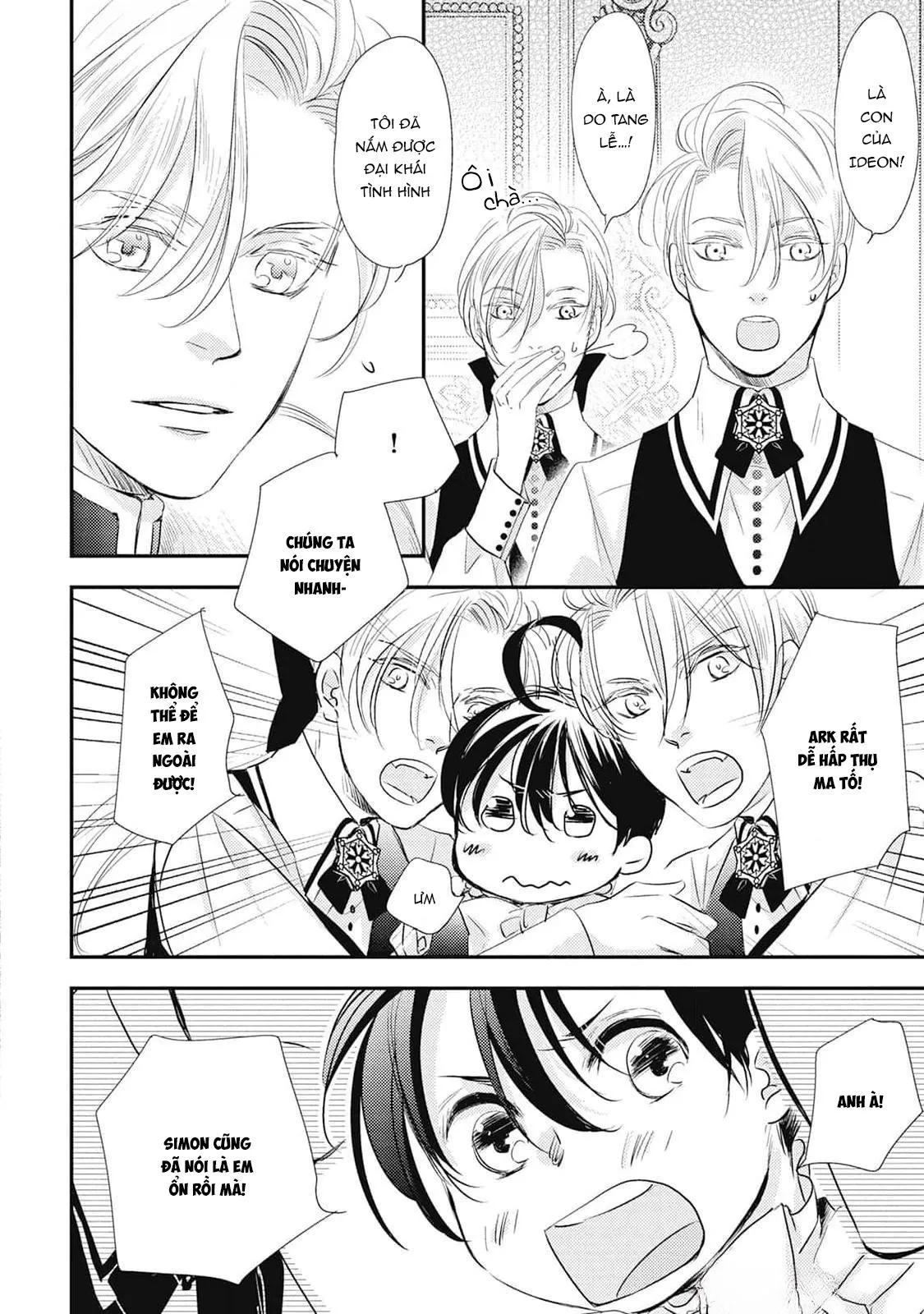 Chuyển Sinh Tới Dị Giới! Ác Vương Tử Được Kỵ Sĩ Hộ Vệ Cưng Chiều Hết Mực!! Chapter 2 Trang 11