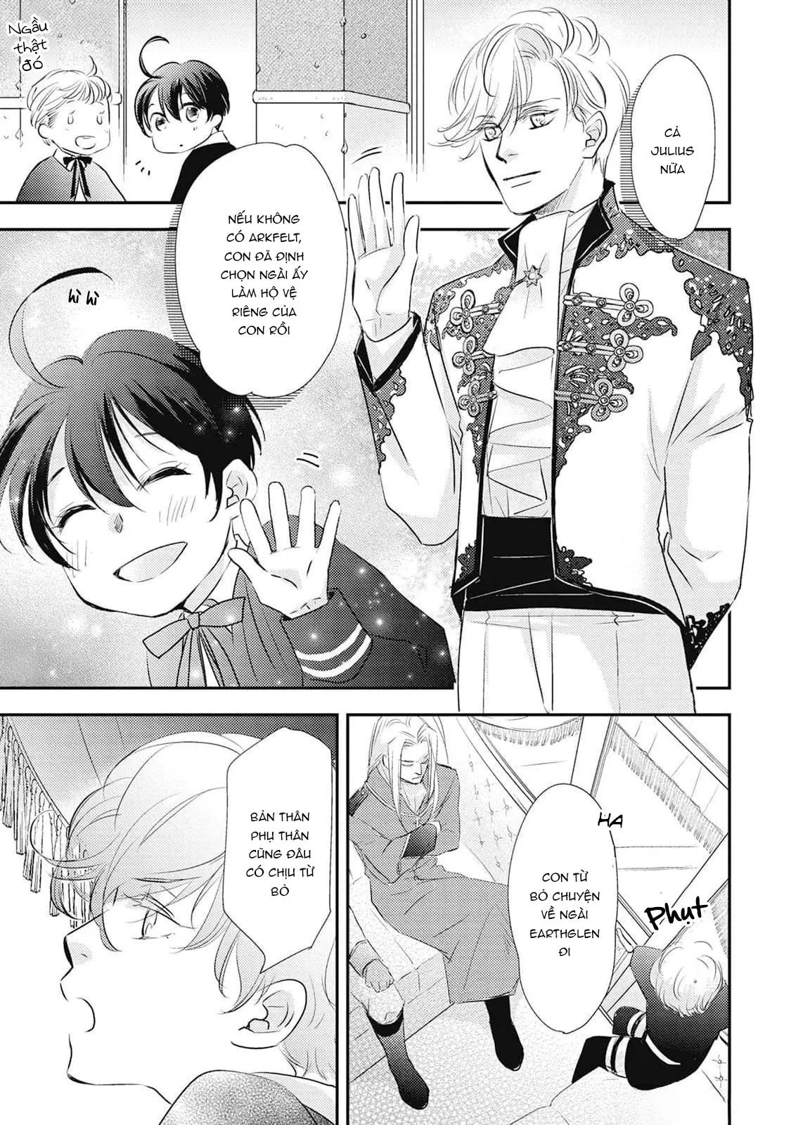 Chuyển Sinh Tới Dị Giới! Ác Vương Tử Được Kỵ Sĩ Hộ Vệ Cưng Chiều Hết Mực!! Chapter 3 Trang 7