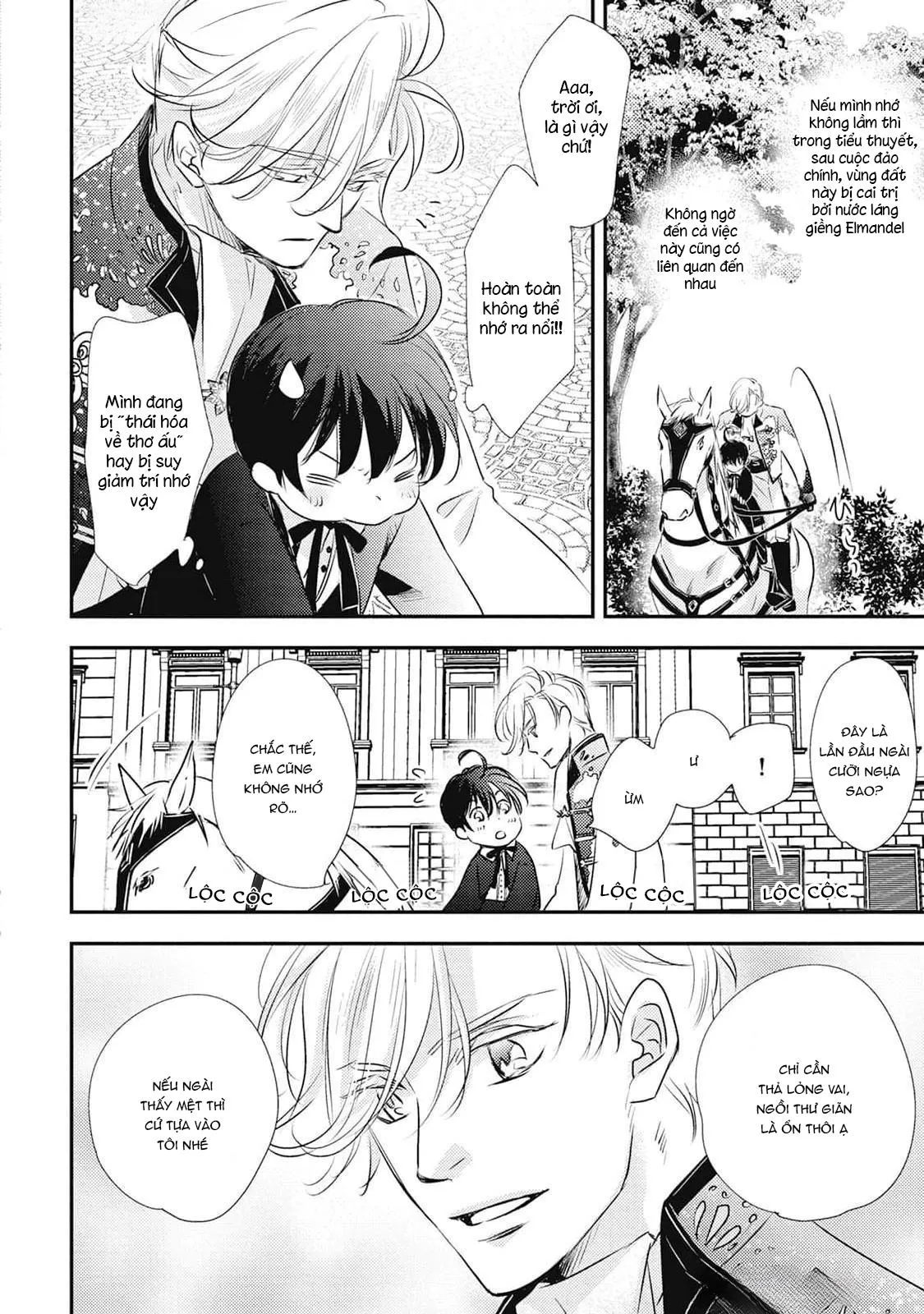 Chuyển Sinh Tới Dị Giới! Ác Vương Tử Được Kỵ Sĩ Hộ Vệ Cưng Chiều Hết Mực!! Chapter 3 Trang 30