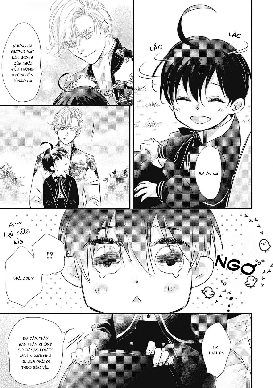 Chuyển Sinh Tới Dị Giới! Ác Vương Tử Được Kỵ Sĩ Hộ Vệ Cưng Chiều Hết Mực!! Chapter 3 Trang 37