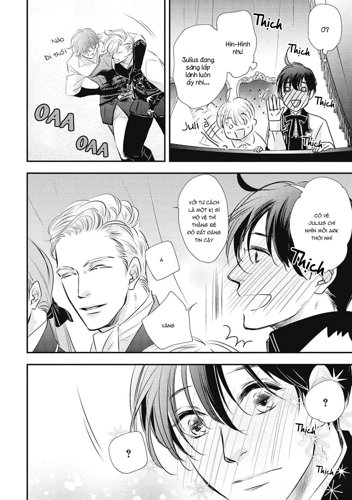 Chuyển Sinh Tới Dị Giới! Ác Vương Tử Được Kỵ Sĩ Hộ Vệ Cưng Chiều Hết Mực!! Chapter 4 Trang 11