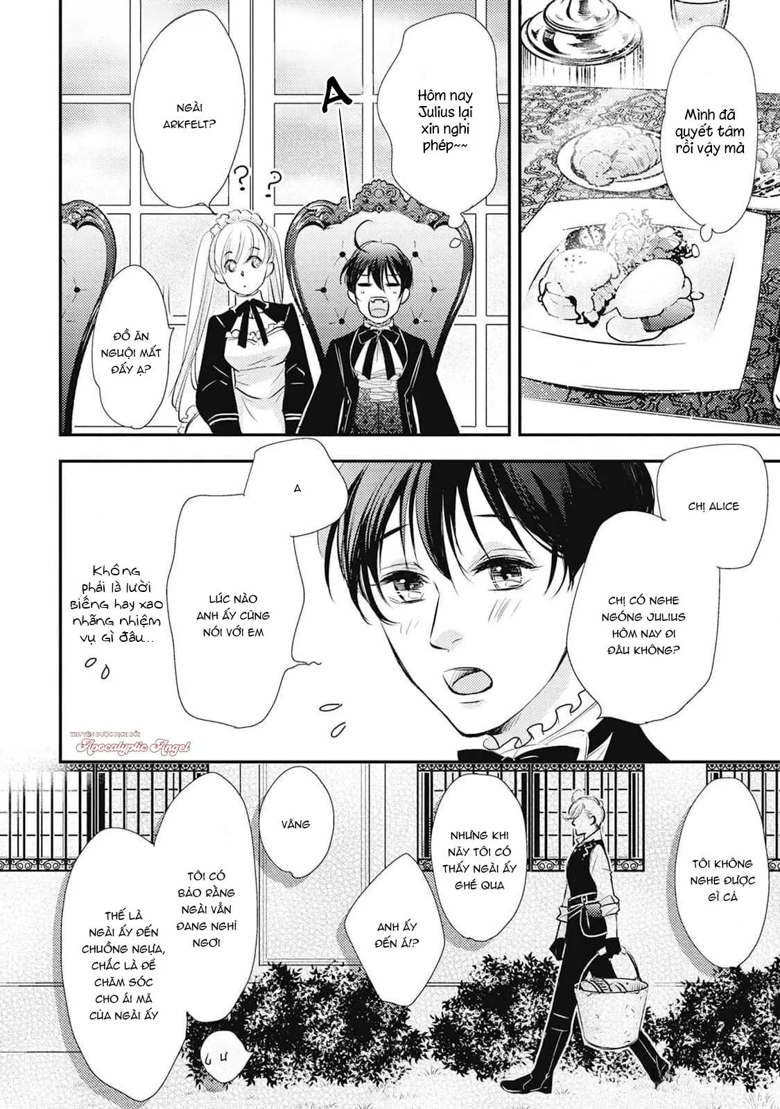 Chuyển Sinh Tới Dị Giới! Ác Vương Tử Được Kỵ Sĩ Hộ Vệ Cưng Chiều Hết Mực!! Chapter 4 Trang 25