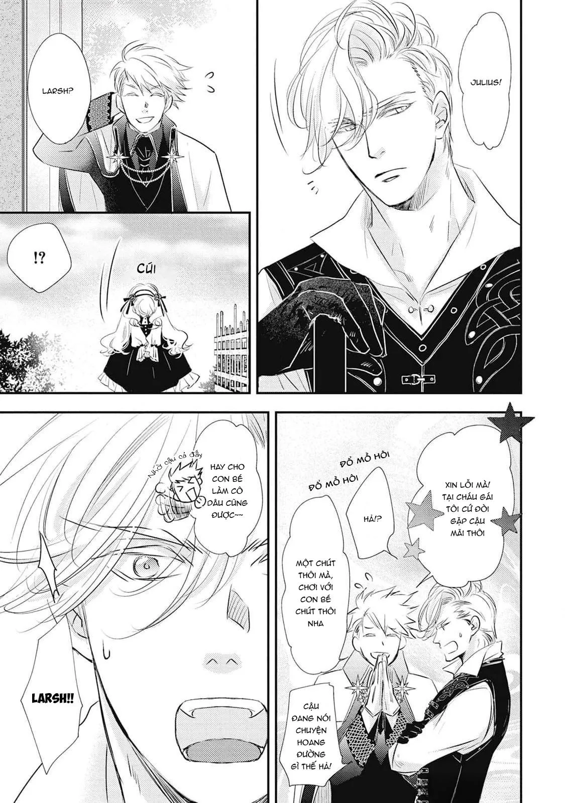 Chuyển Sinh Tới Dị Giới! Ác Vương Tử Được Kỵ Sĩ Hộ Vệ Cưng Chiều Hết Mực!! Chapter 4 Trang 28