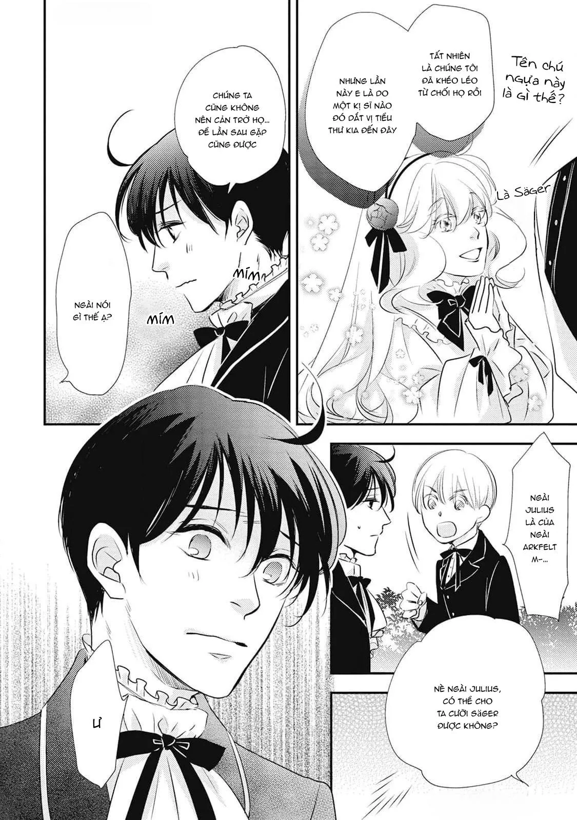 Chuyển Sinh Tới Dị Giới! Ác Vương Tử Được Kỵ Sĩ Hộ Vệ Cưng Chiều Hết Mực!! Chapter 4 Trang 31