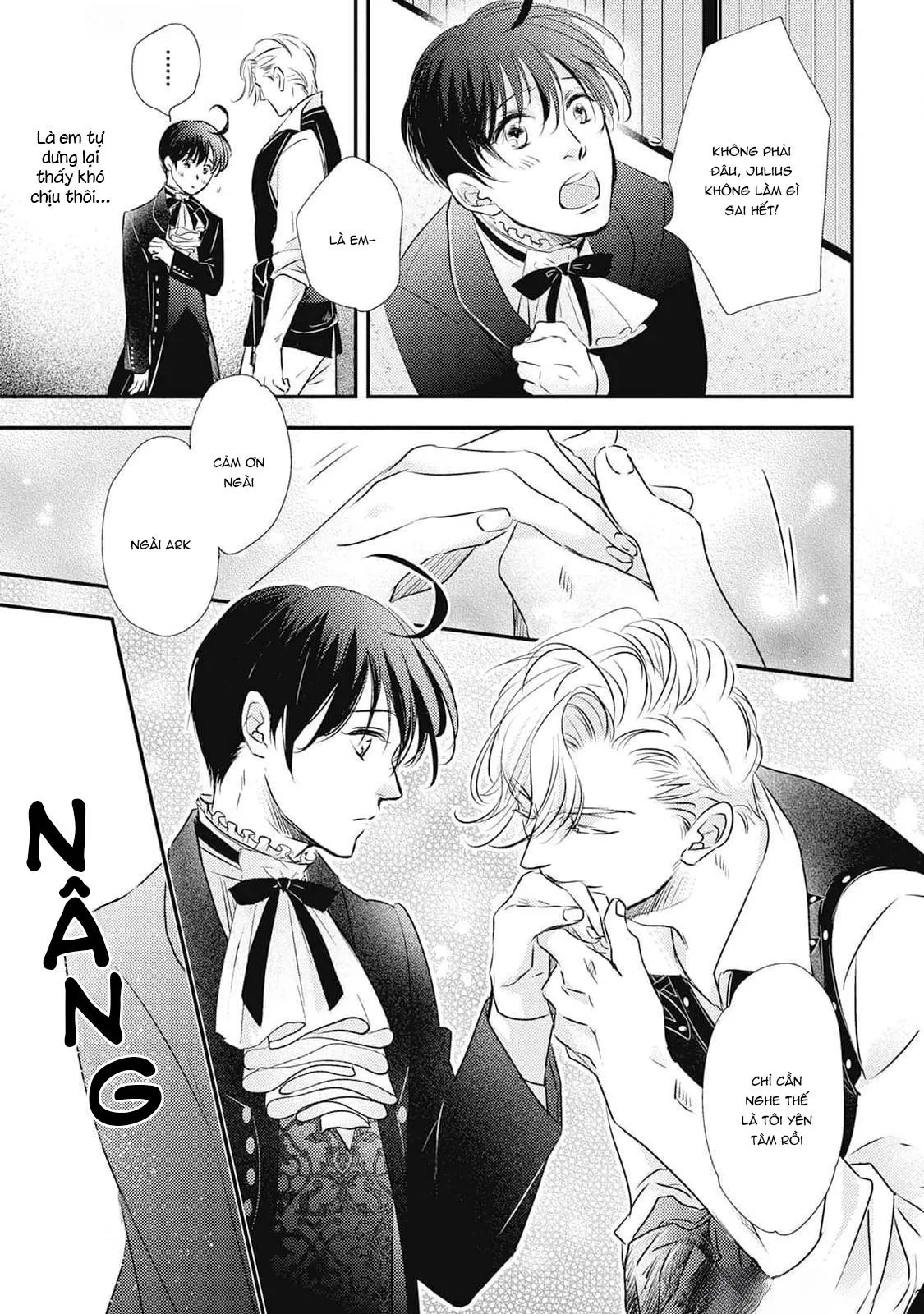 Chuyển Sinh Tới Dị Giới! Ác Vương Tử Được Kỵ Sĩ Hộ Vệ Cưng Chiều Hết Mực!! Chapter 4 Trang 36