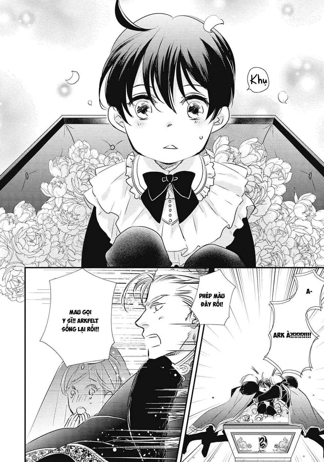 Chuyển Sinh Tới Dị Giới! Ác Vương Tử Được Kỵ Sĩ Hộ Vệ Cưng Chiều Hết Mực!! Chapter 1 Trang 9