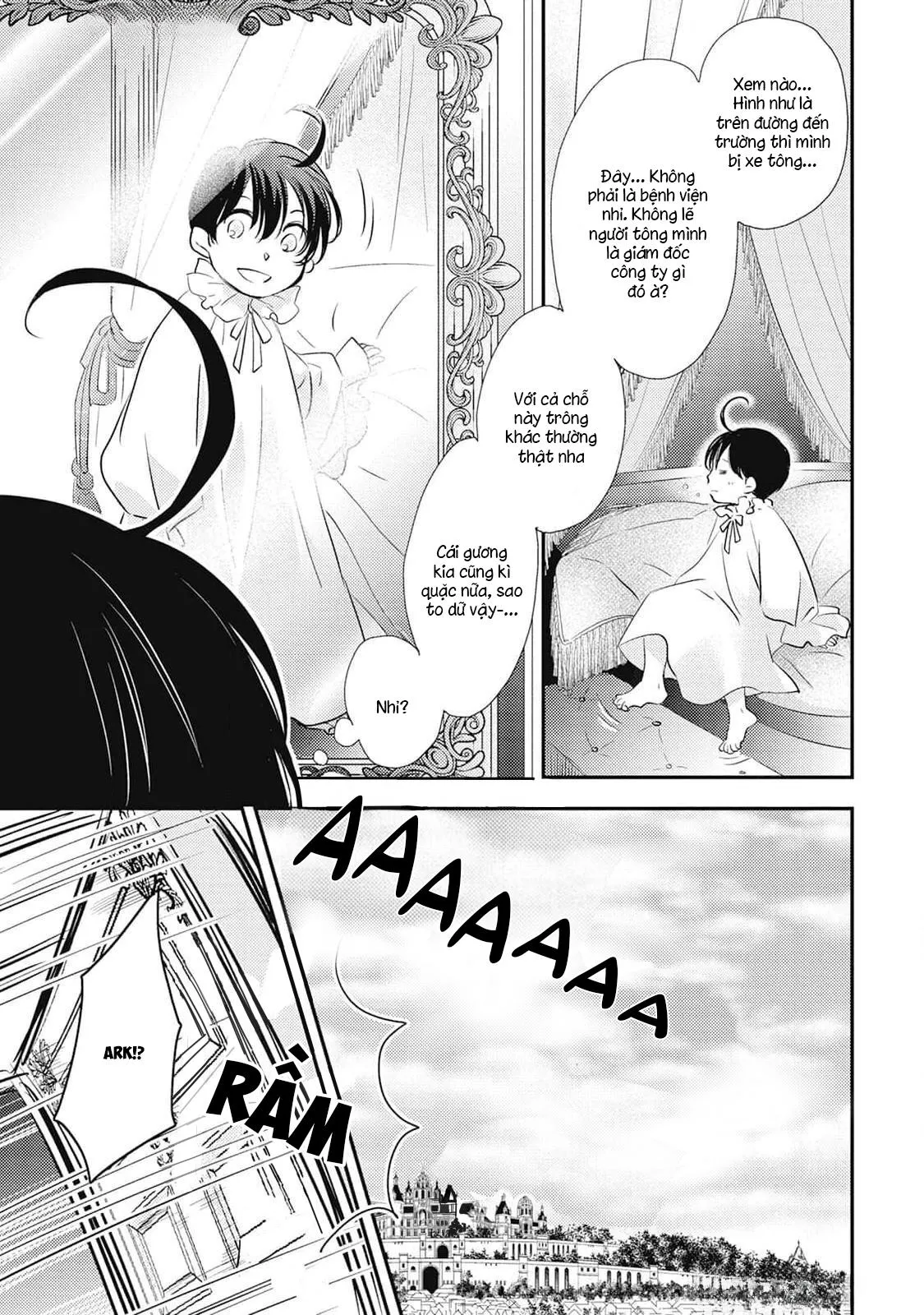 Chuyển Sinh Tới Dị Giới! Ác Vương Tử Được Kỵ Sĩ Hộ Vệ Cưng Chiều Hết Mực!! Chapter 1 Trang 12