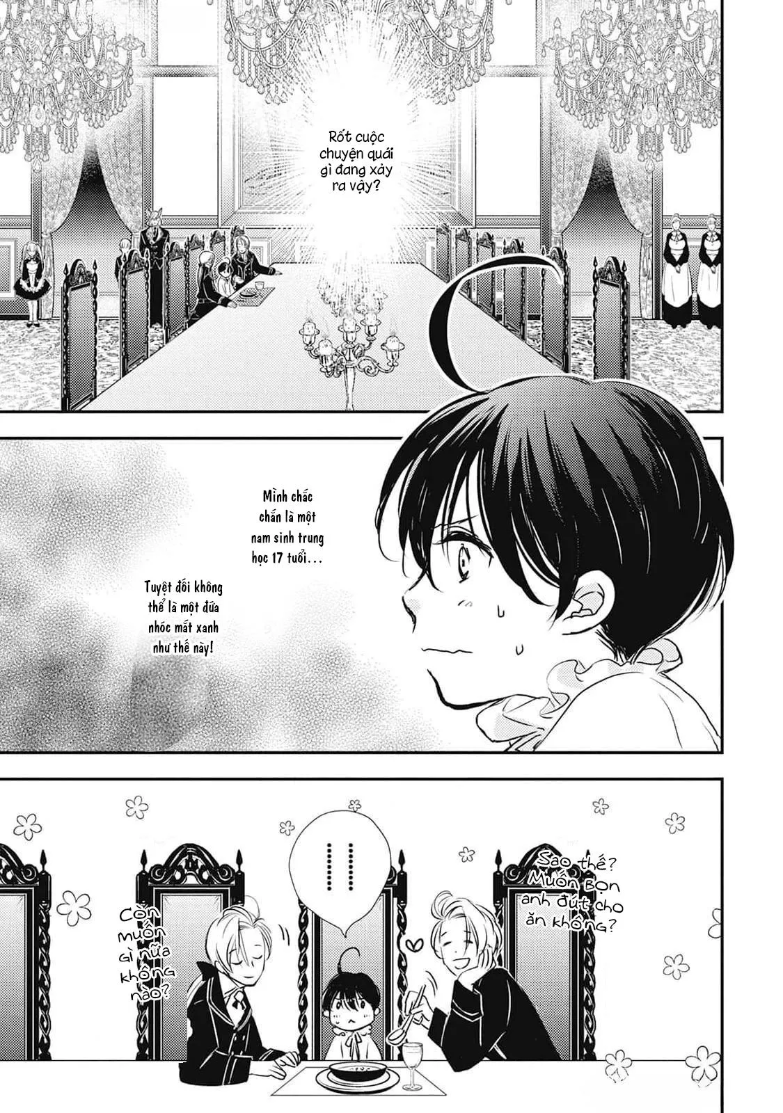 Chuyển Sinh Tới Dị Giới! Ác Vương Tử Được Kỵ Sĩ Hộ Vệ Cưng Chiều Hết Mực!! Chapter 1 Trang 14