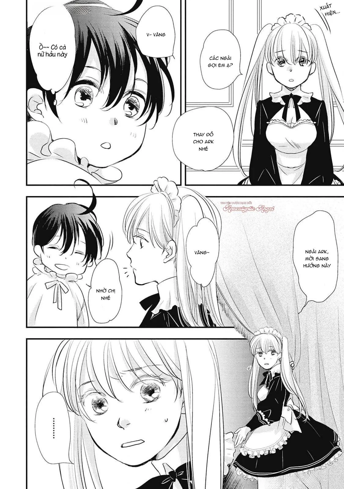 Chuyển Sinh Tới Dị Giới! Ác Vương Tử Được Kỵ Sĩ Hộ Vệ Cưng Chiều Hết Mực!! Chapter 1 Trang 23