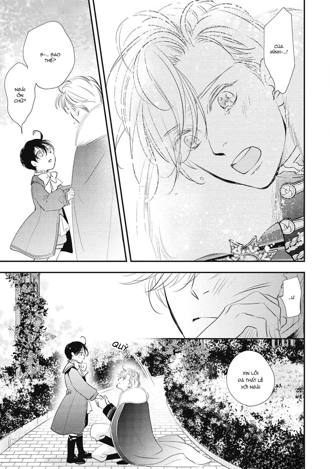 Chuyển Sinh Tới Dị Giới! Ác Vương Tử Được Kỵ Sĩ Hộ Vệ Cưng Chiều Hết Mực!! Chapter 1 Trang 38