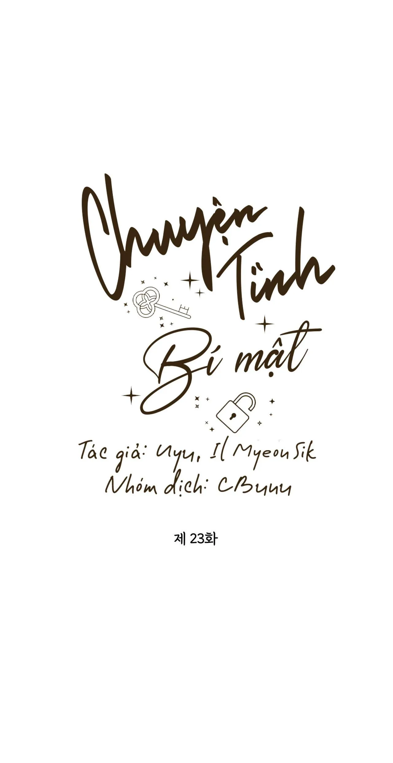 |DROP| Chuyện Tình Bí Mật Chapter 23 Trang 9