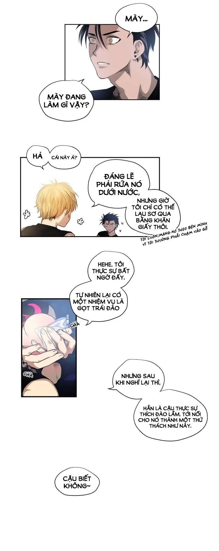 Chuyện tình chàng Peach Chapter 2 Trang 16