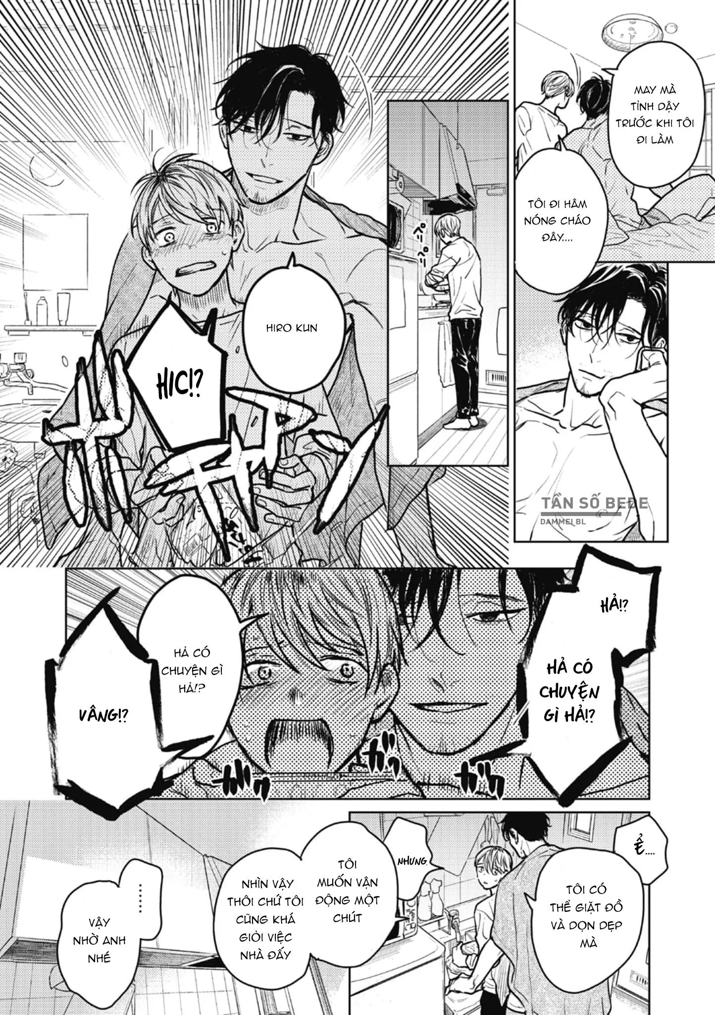 CHUYỆN TÌNH CHỚM NỞ Chapter 2 Trang 8