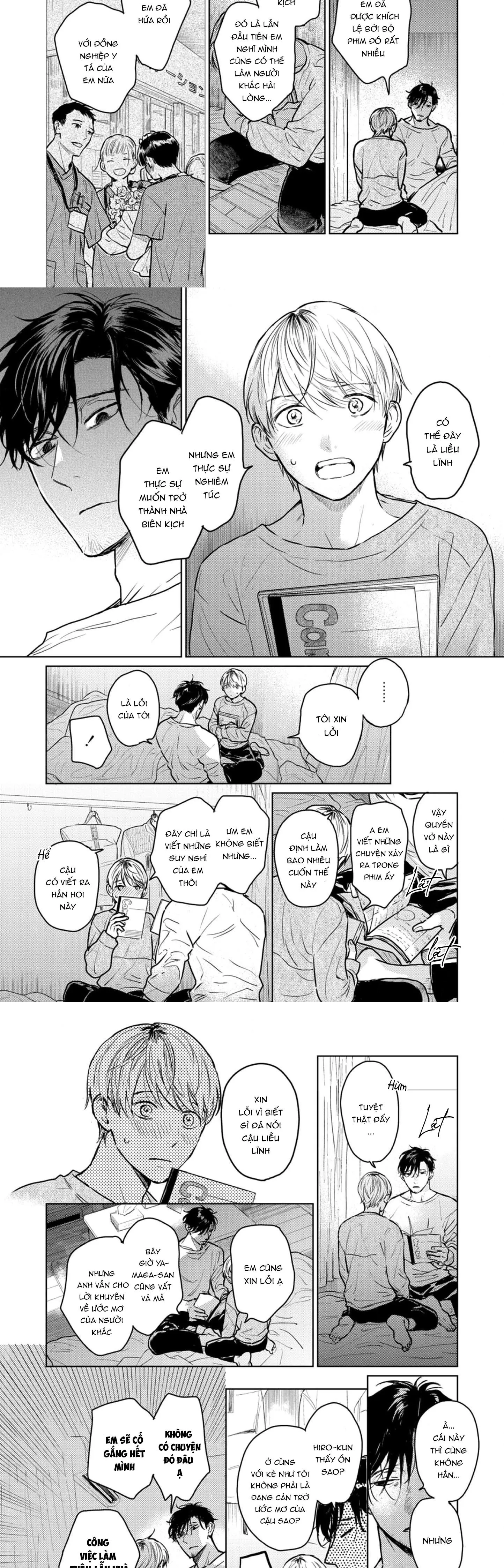 CHUYỆN TÌNH CHỚM NỞ Chapter 3 Trang 4