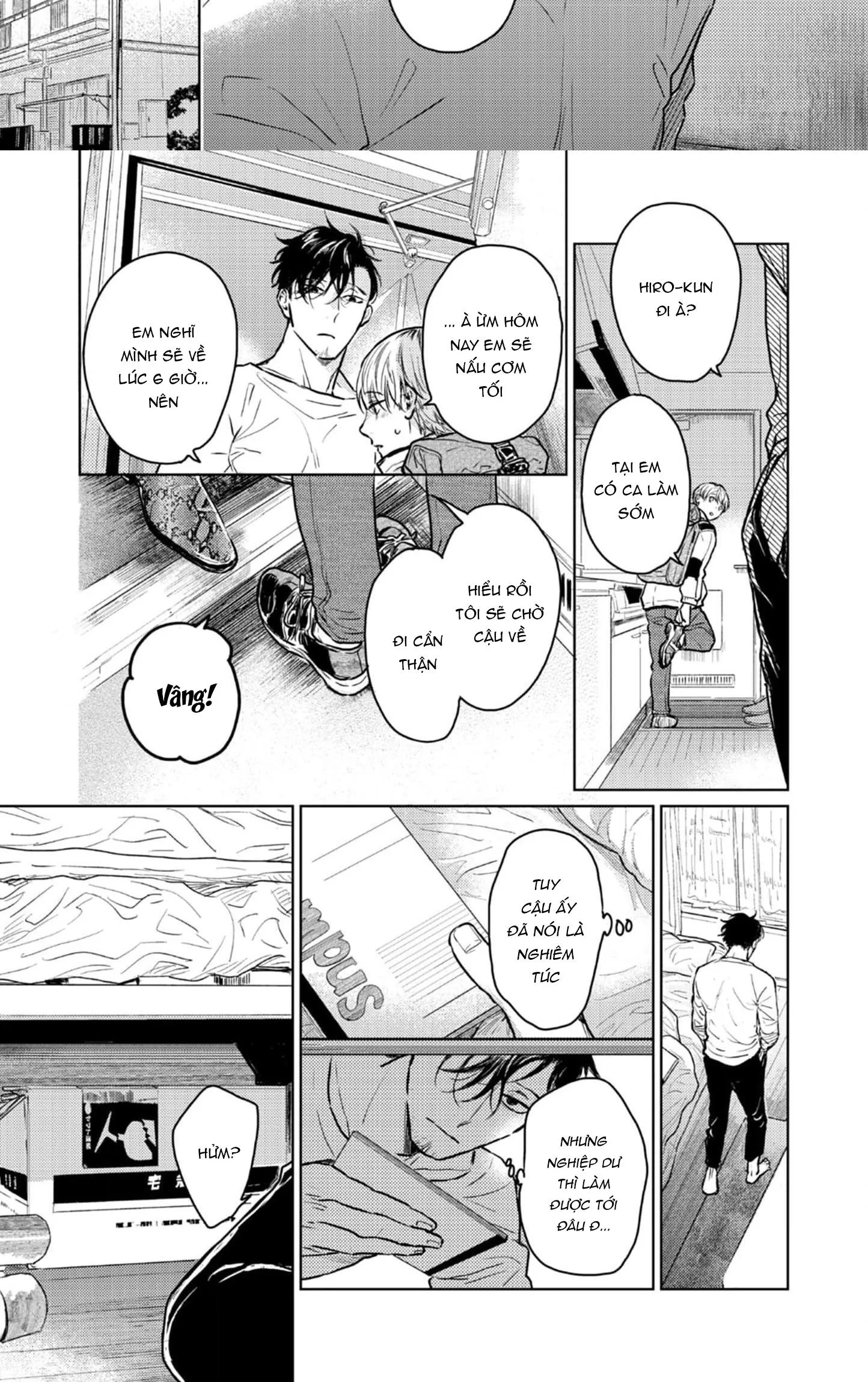 CHUYỆN TÌNH CHỚM NỞ Chapter 3 Trang 6