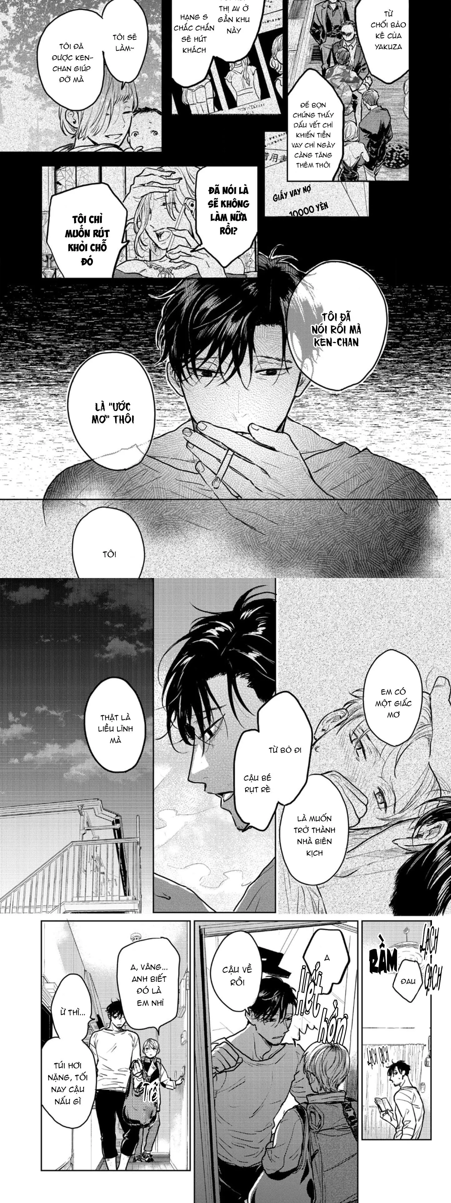 CHUYỆN TÌNH CHỚM NỞ Chapter 3 Trang 8