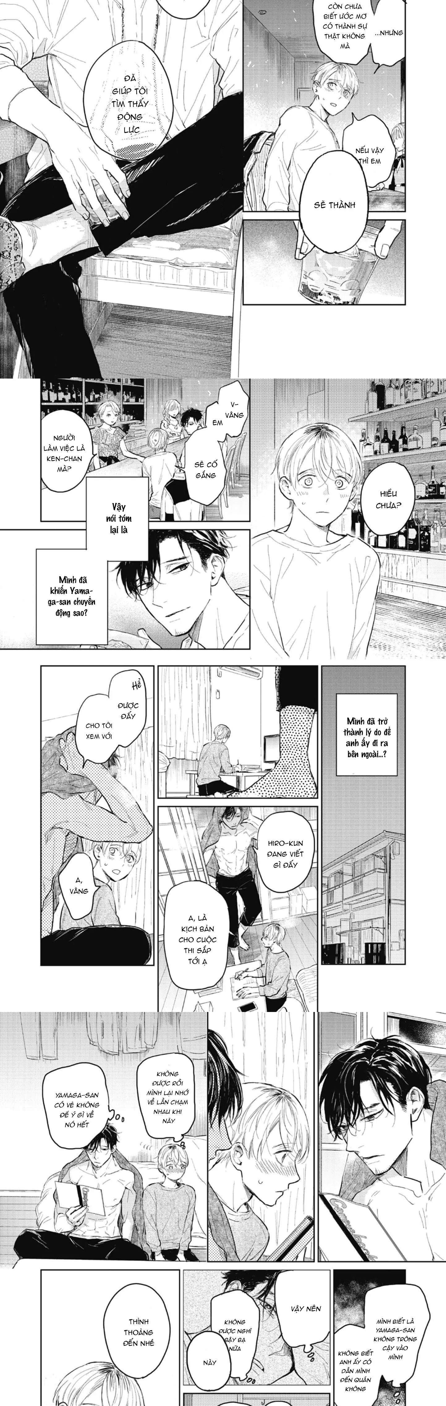 CHUYỆN TÌNH CHỚM NỞ Chapter 4 Trang 4