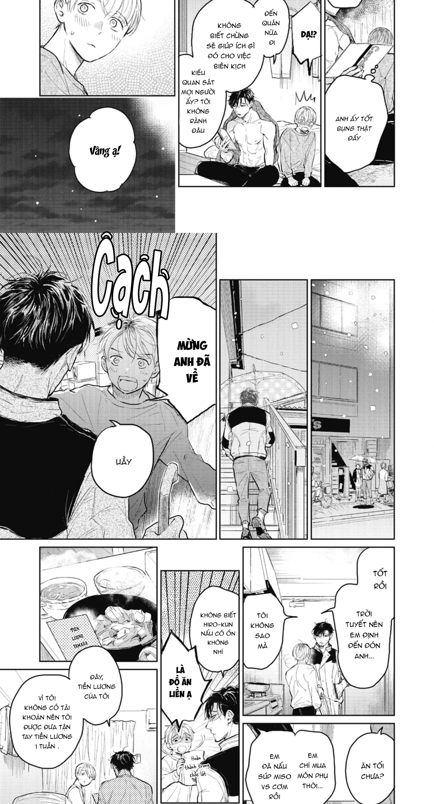 CHUYỆN TÌNH CHỚM NỞ Chapter 4 Trang 5