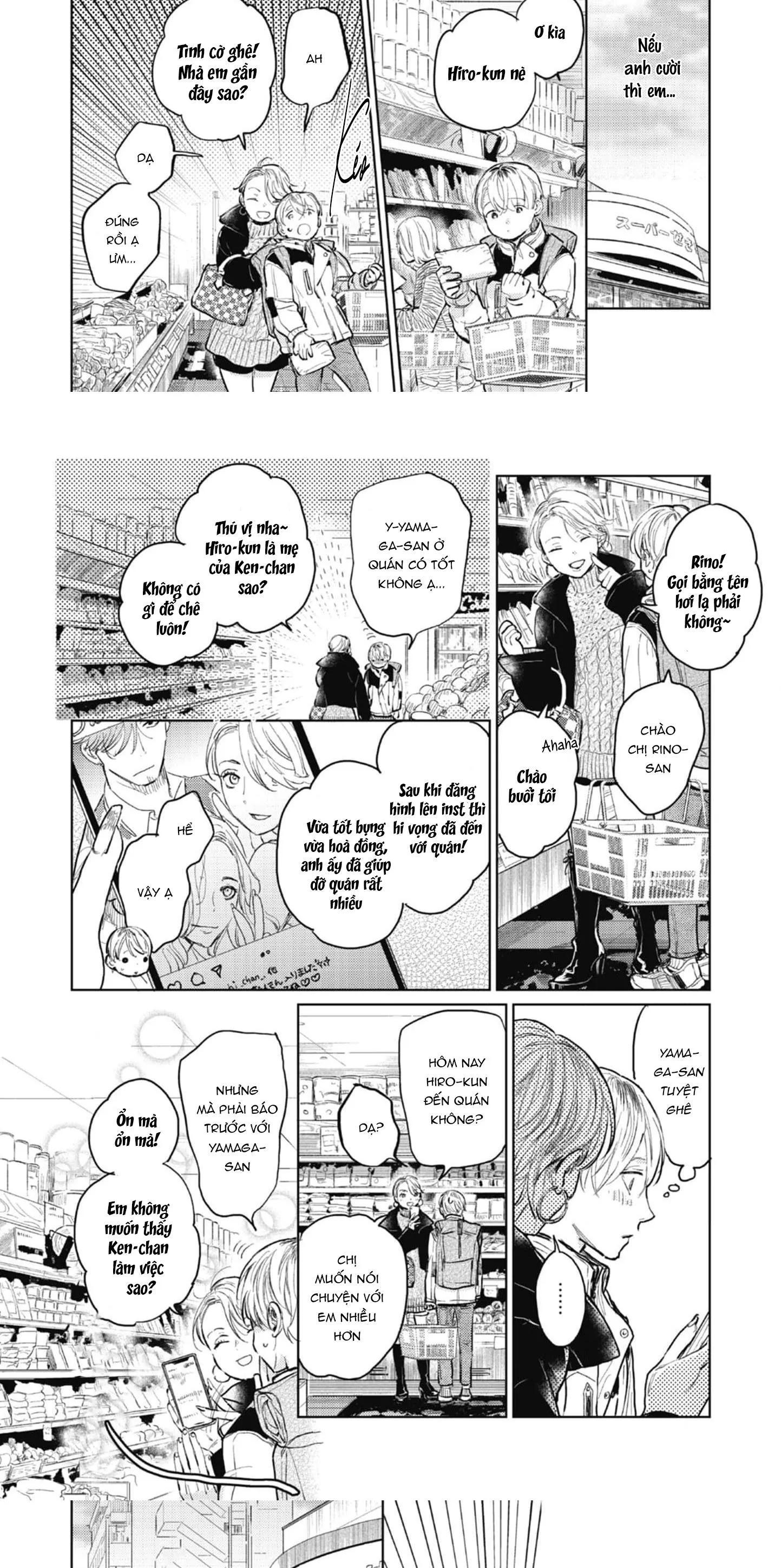 CHUYỆN TÌNH CHỚM NỞ Chapter 4 Trang 9