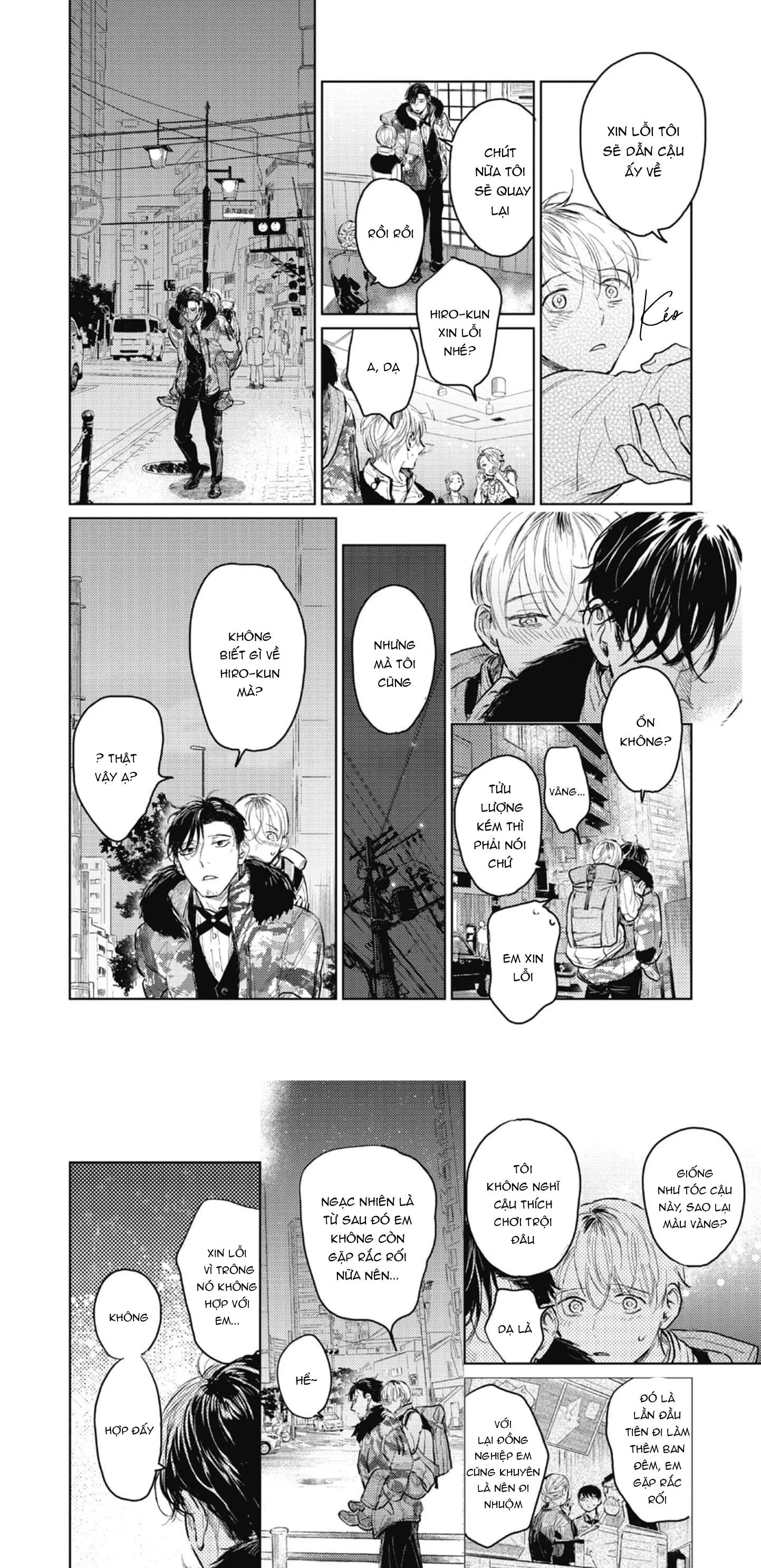 CHUYỆN TÌNH CHỚM NỞ Chapter 4 Trang 14