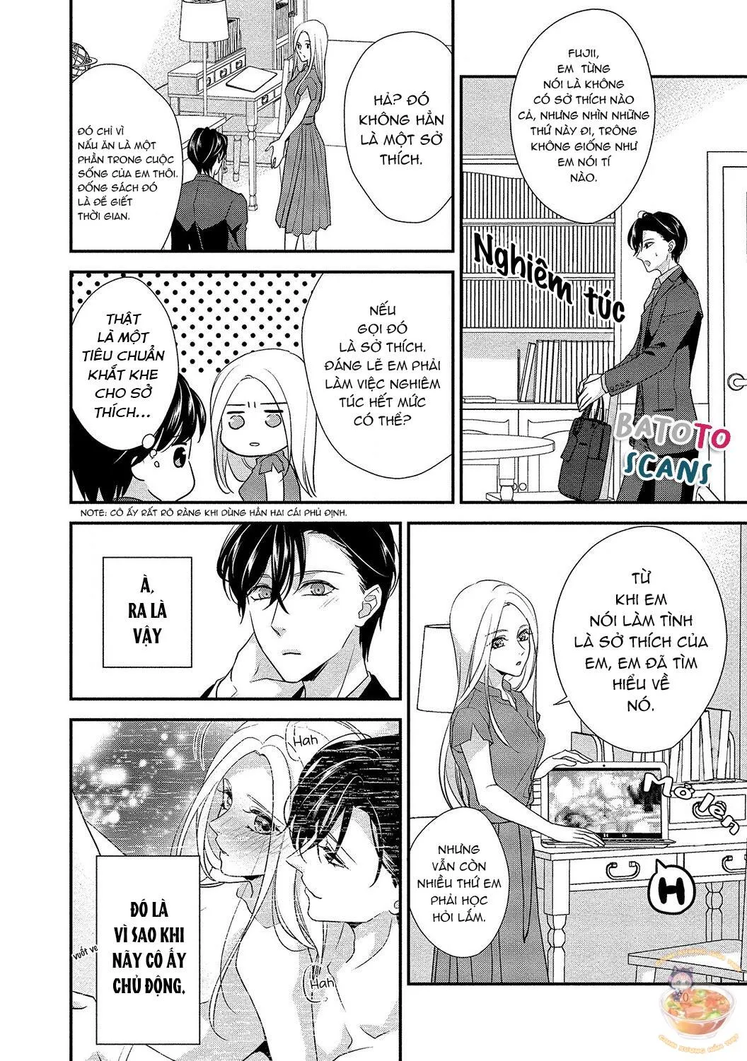 Chuyện Tình Của Cô Nàng Vô Ái Và Anh Chàng Cuồng Dâm Chapter 3 Trang 22