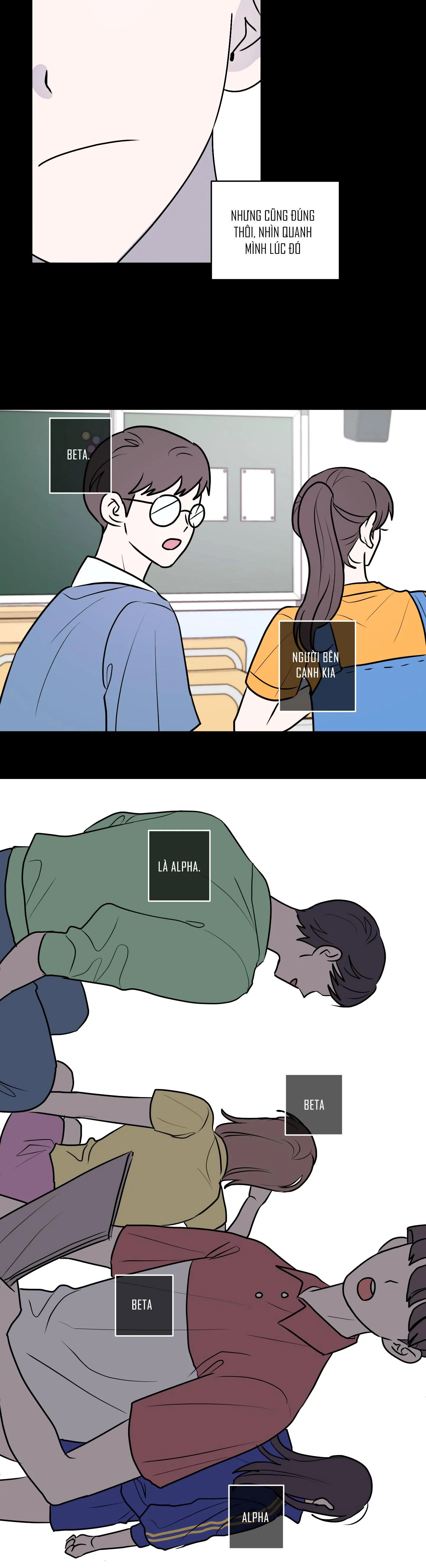 CHUYỆN TÌNH ALPHA Chapter 1 Trang 17