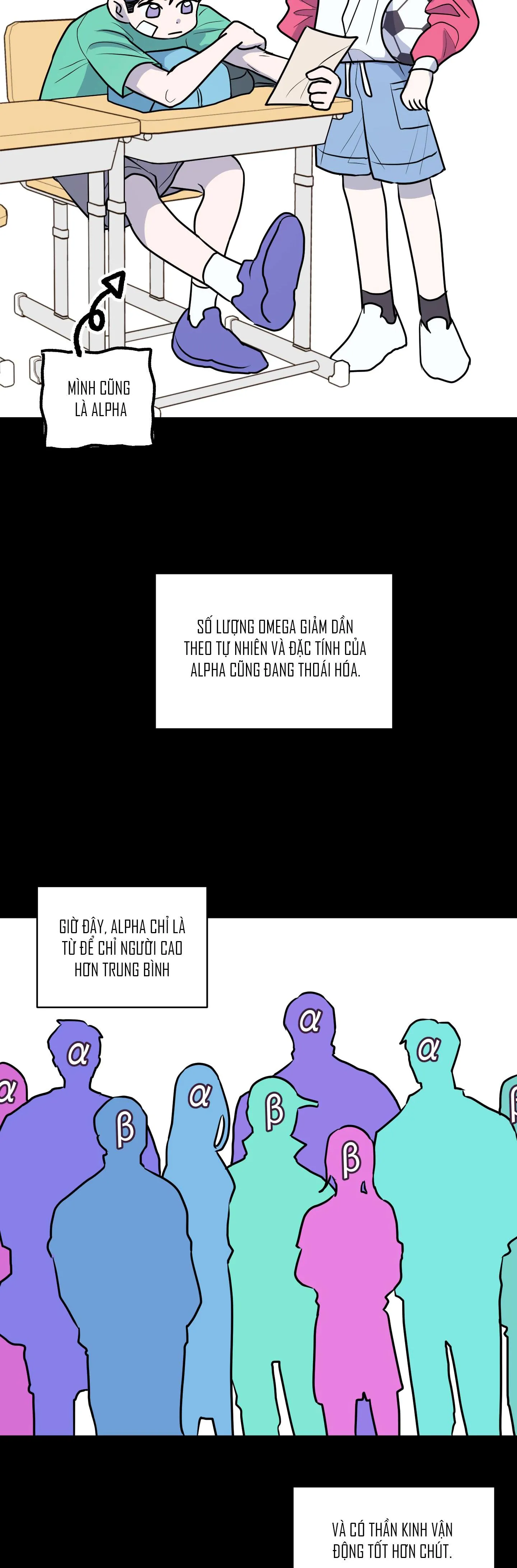 CHUYỆN TÌNH ALPHA Chapter 1 Trang 19