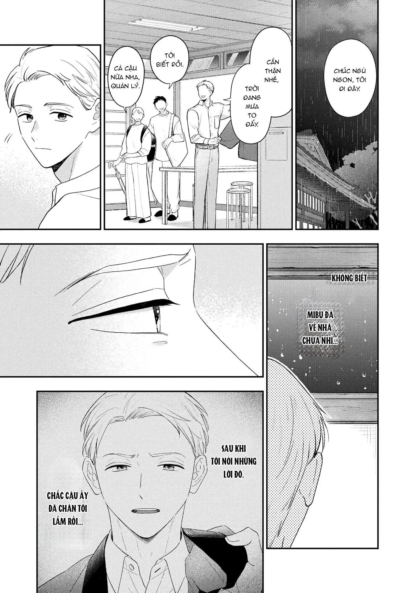 Chuyện Tình Dang Dở Chapter 5 Trang 8