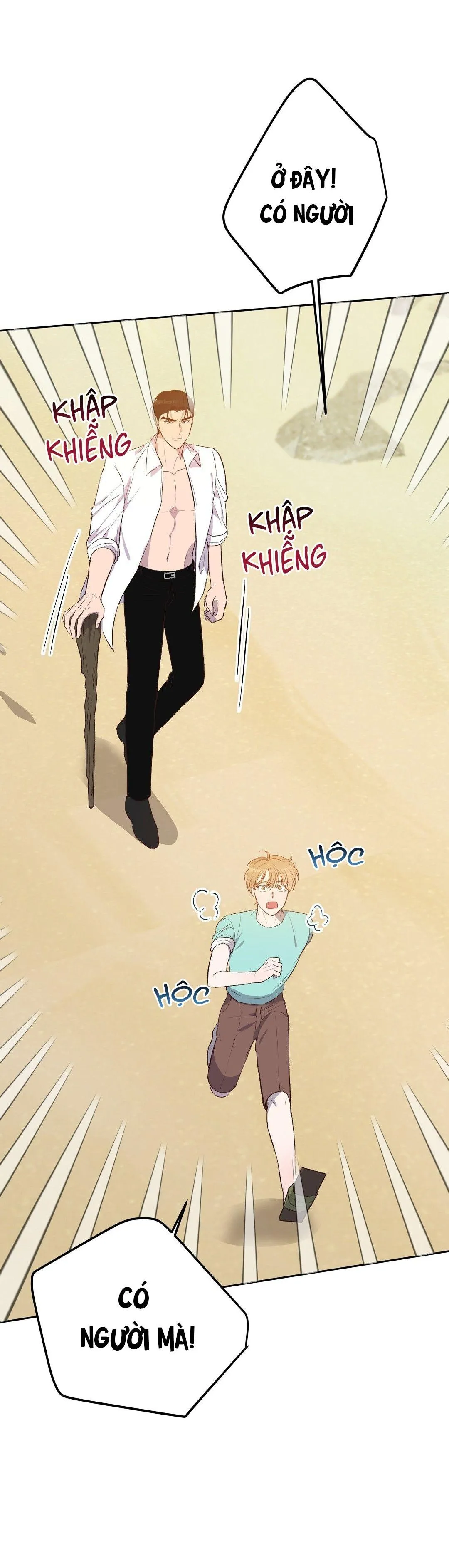CHUYỆN TÌNH ĐẢO HOANG Chapter 12 Trang 23