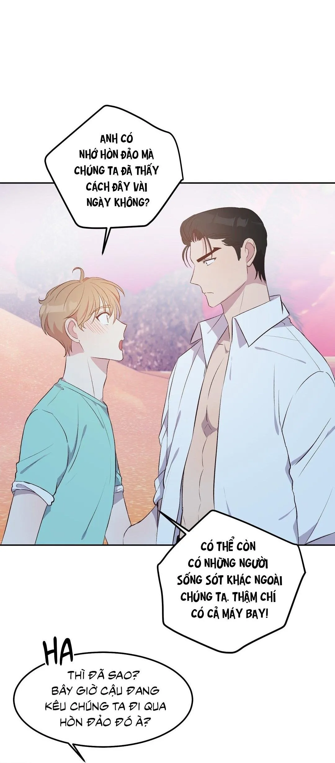 CHUYỆN TÌNH ĐẢO HOANG Chapter 13 Trang 58