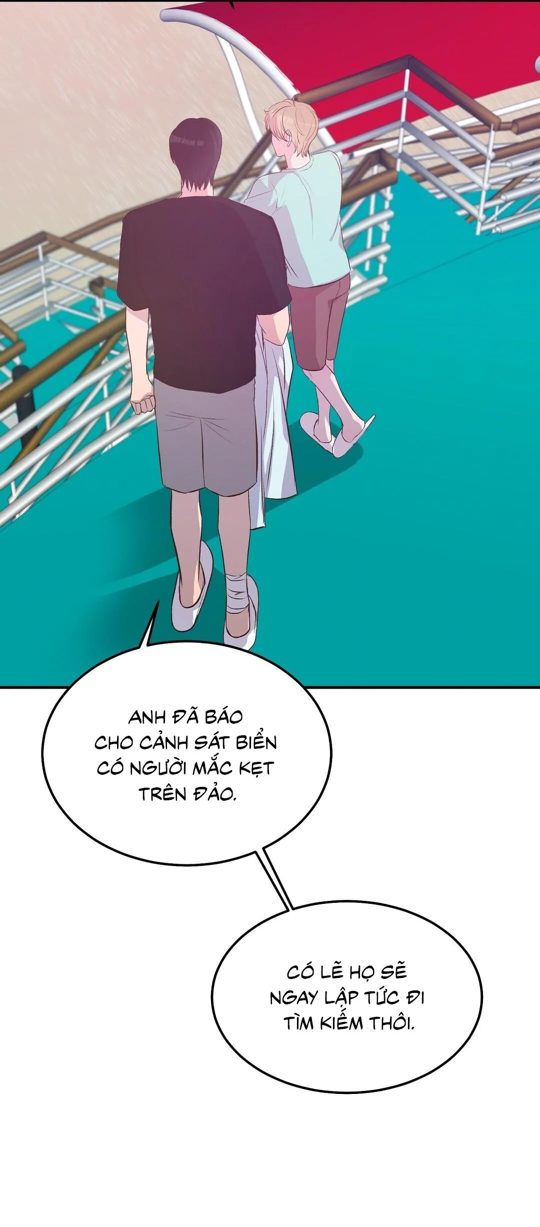 CHUYỆN TÌNH ĐẢO HOANG Chapter 32 Trang 76