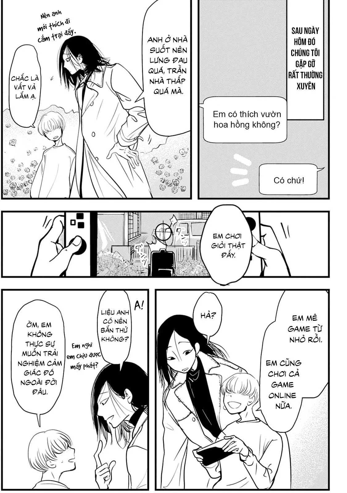 Chuyện Tình Giữa Người Và Một Sinh Vật Không Phải Người Chapter 1 Trang 13