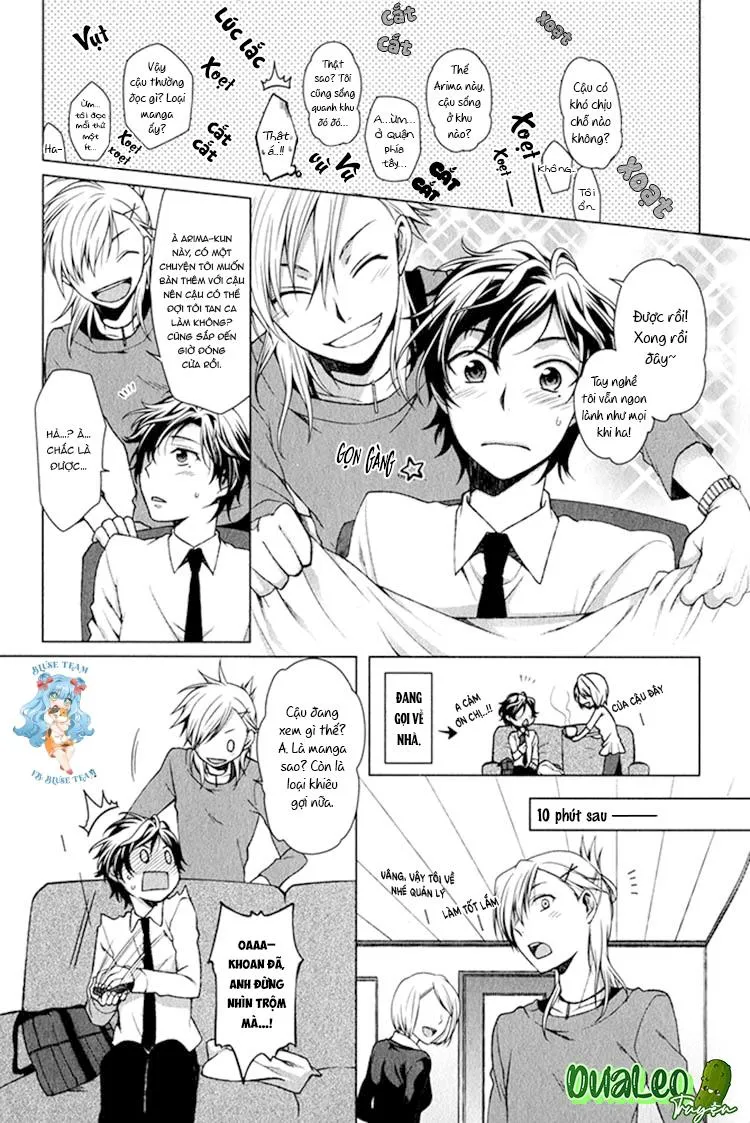 CHUYỆN TÌNH NGỌT NGÀO CỦA FUDANSHI Chapter 1 Trang 10