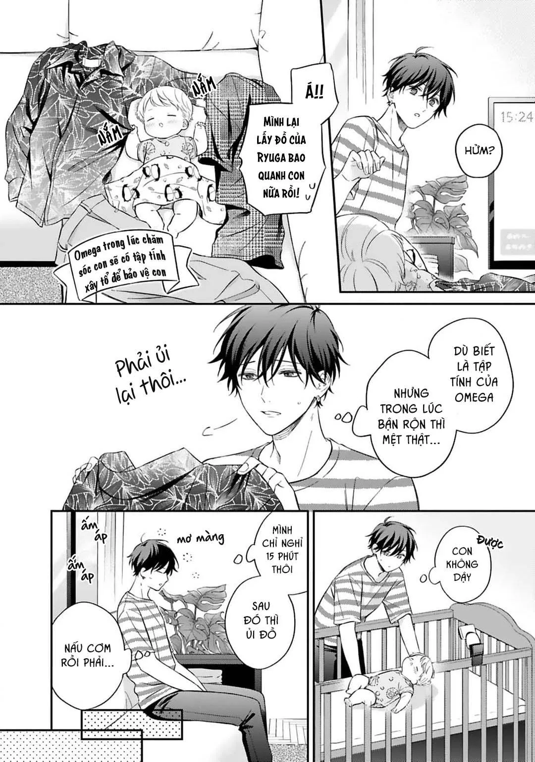 Chuyện tình Omega và tên Yakuza hung tợn Chapter 6 Trang 11