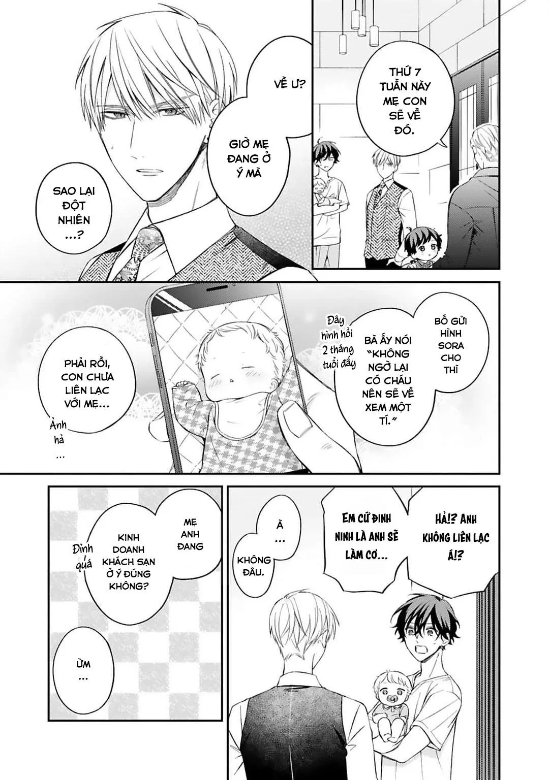 Chuyện tình Omega và tên Yakuza hung tợn Chapter 7 Trang 5