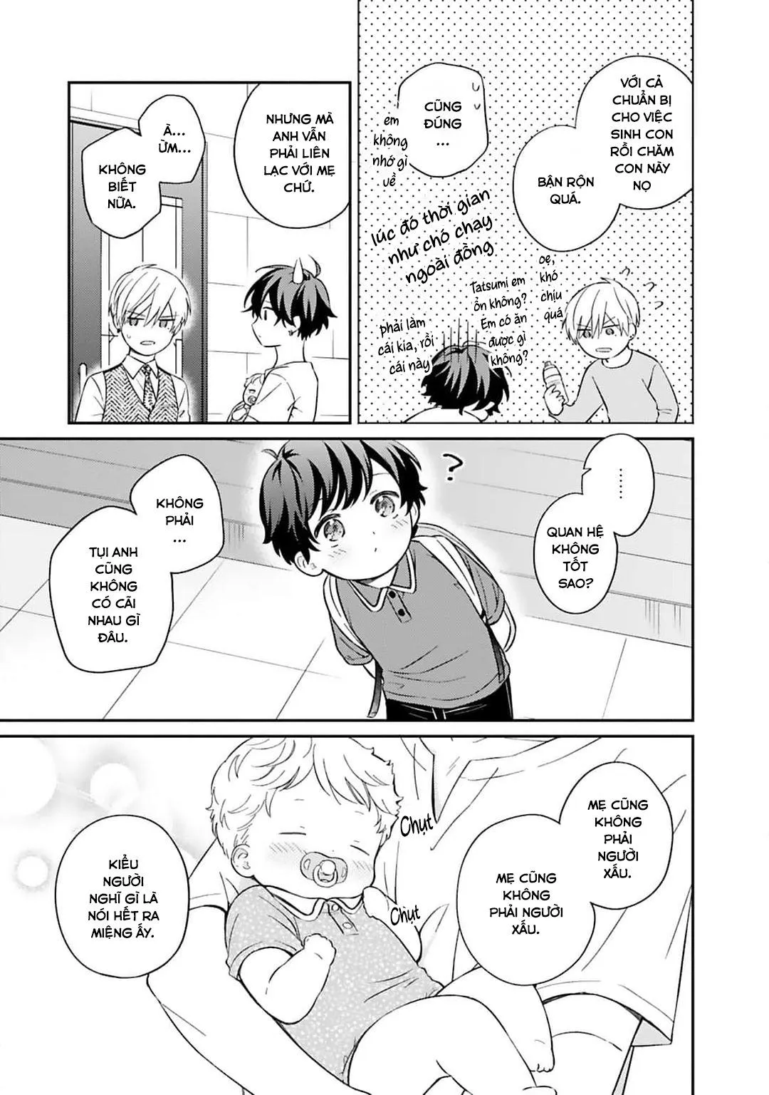 Chuyện tình Omega và tên Yakuza hung tợn Chapter 7 Trang 7