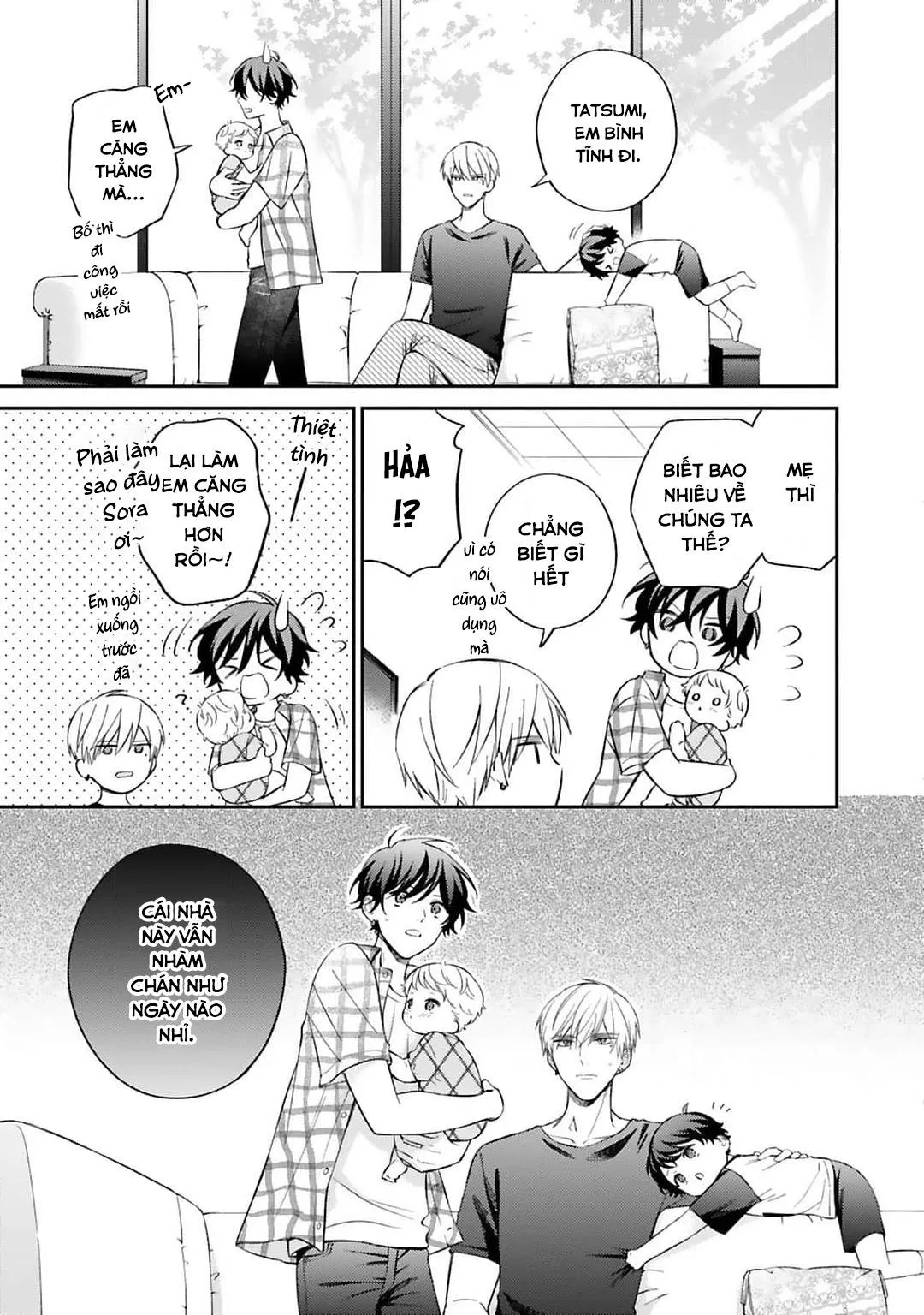 Chuyện tình Omega và tên Yakuza hung tợn Chapter 7 Trang 9