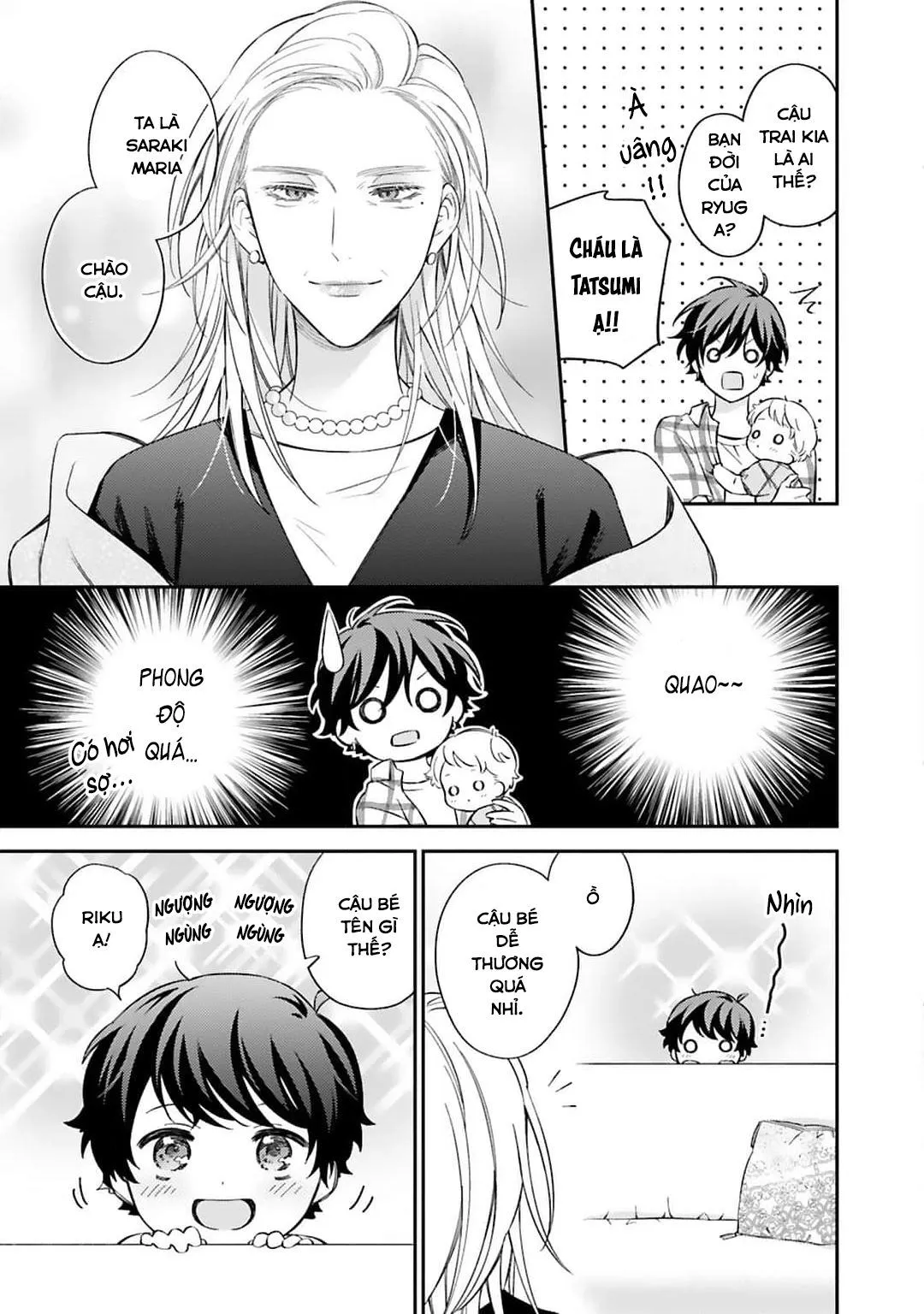 Chuyện tình Omega và tên Yakuza hung tợn Chapter 7 Trang 11