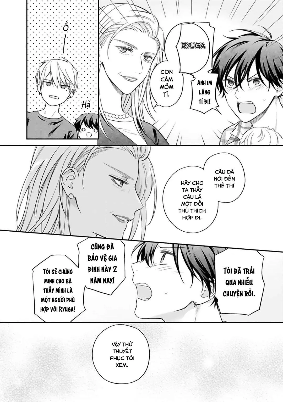 Chuyện tình Omega và tên Yakuza hung tợn Chapter 7 Trang 16