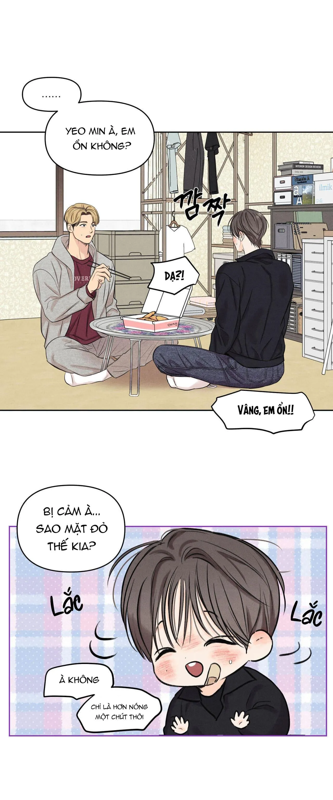 Chuyện tình part time Chapter 7 Trang 21